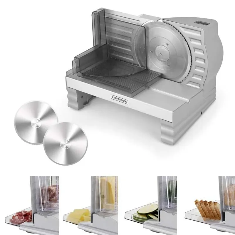 Kitchencook M Slice X Trancheuse Électrique 150 W 2 Lames