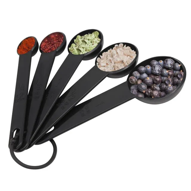 Nutrichef set 5 cuillères doseuses polypropylène mesures précises