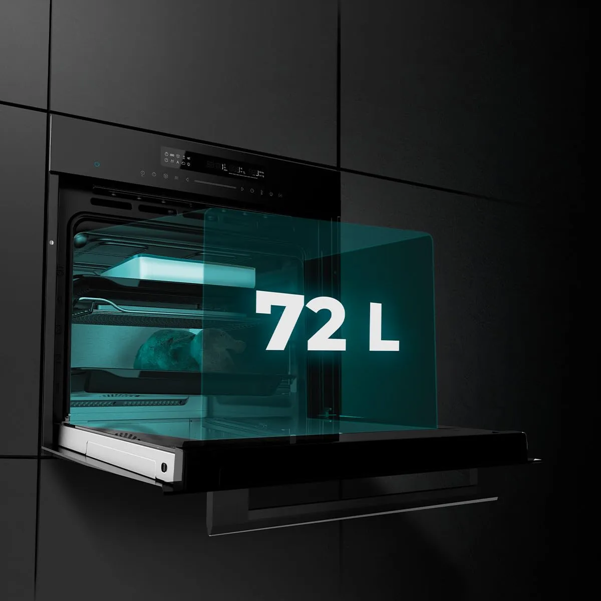 Cecotec Bolero Hexa SM406000 four encastrable 60cm noir