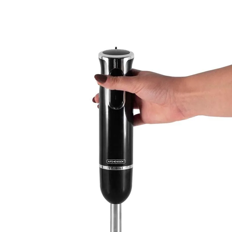 Kitchencook Hand X Black mixeur plongeant noir 600W inox