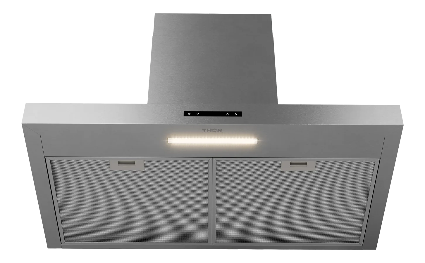 Thor 36 pouces hotte murale cheminée inox forme T silencieuse