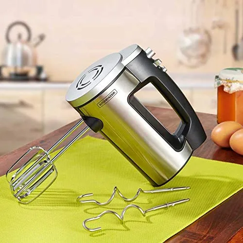Kitchencook FM300SI batteur électrique 300 W noir 6 vitesses