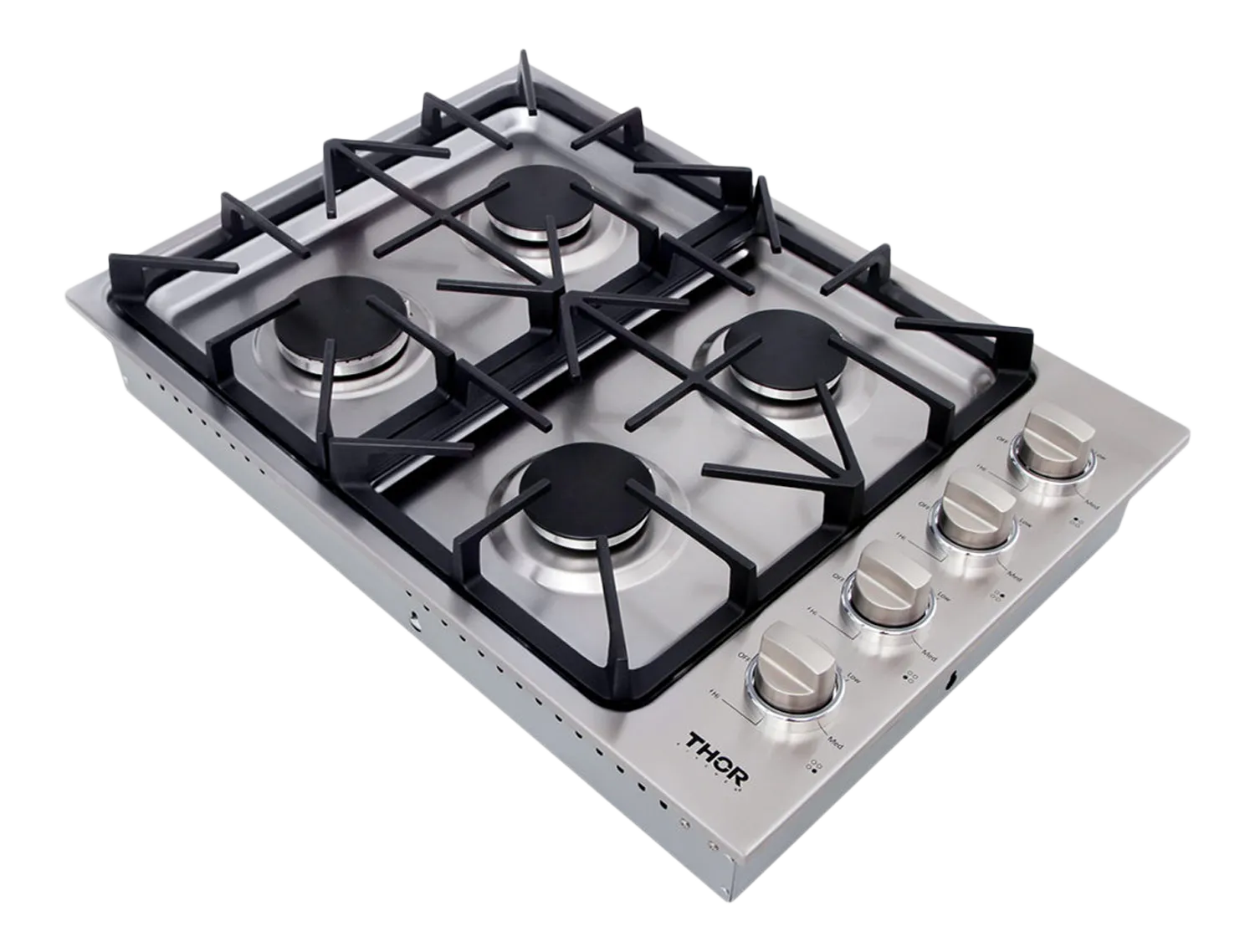 Thor Table Gaz 30 Pouces 4 Feux Inox Neuve Encastrable Pro