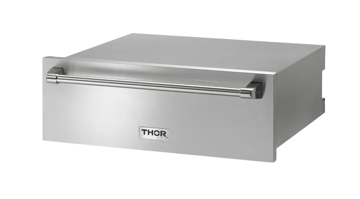 Thor 30 pouces tiroir chauffant encastrable maintien au chaud