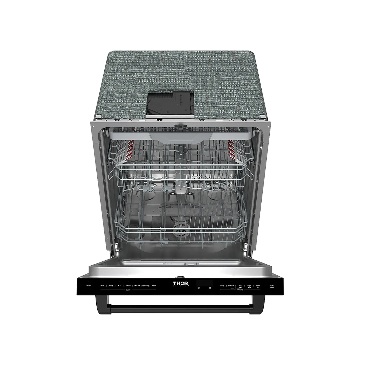 Thor 24 Pouces Lave-Vaisselle Encastrable Noir 47 dB
