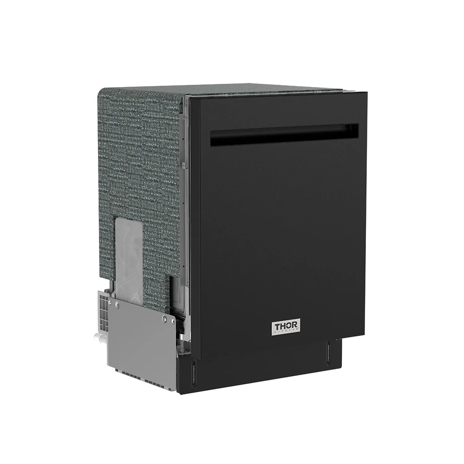 Thor 24 pouces lave-vaisselle encastrable noir 14 couverts
