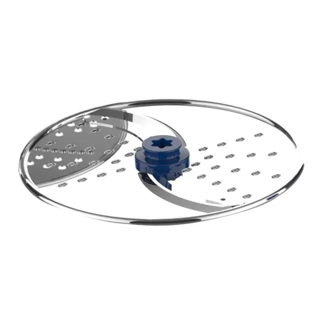 Nutrichef NCFPBLU disque robot trancheur râpeur inox
