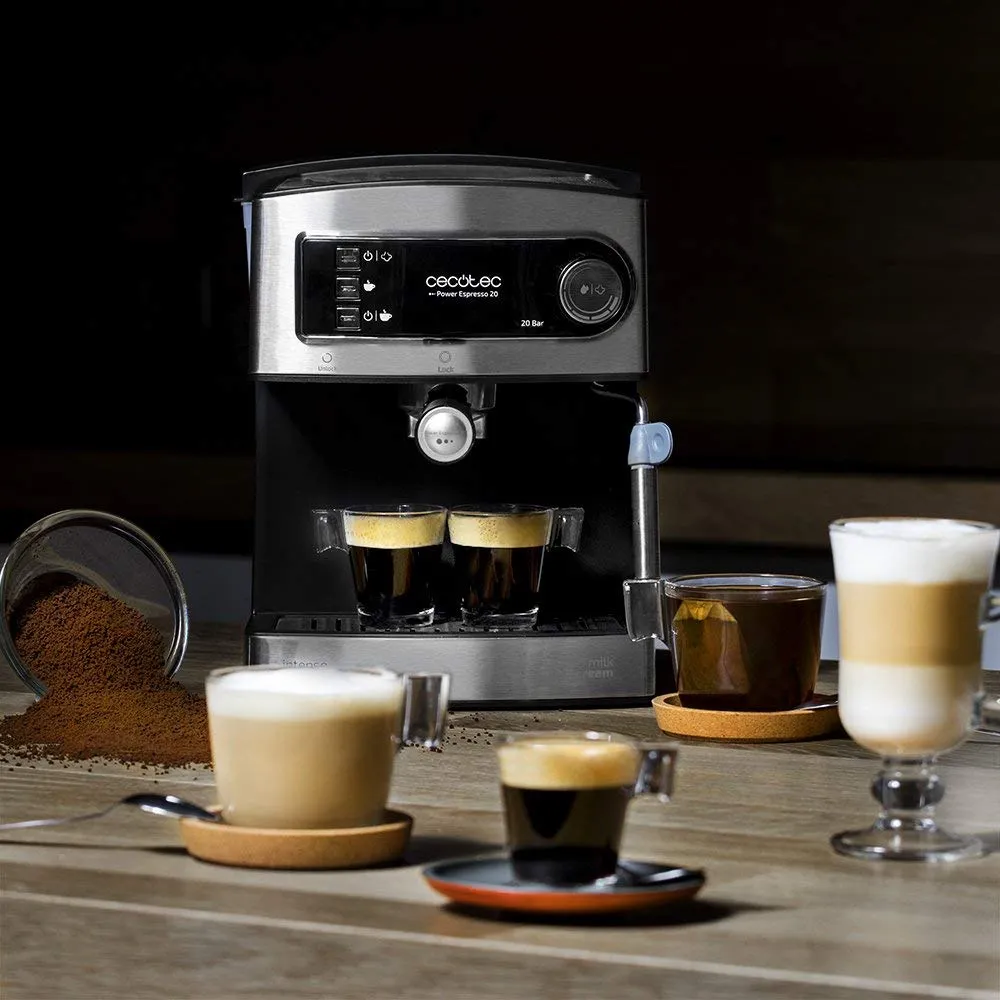 Cecotec Power Espresso 20 Barista Pro machine à café 20 bars