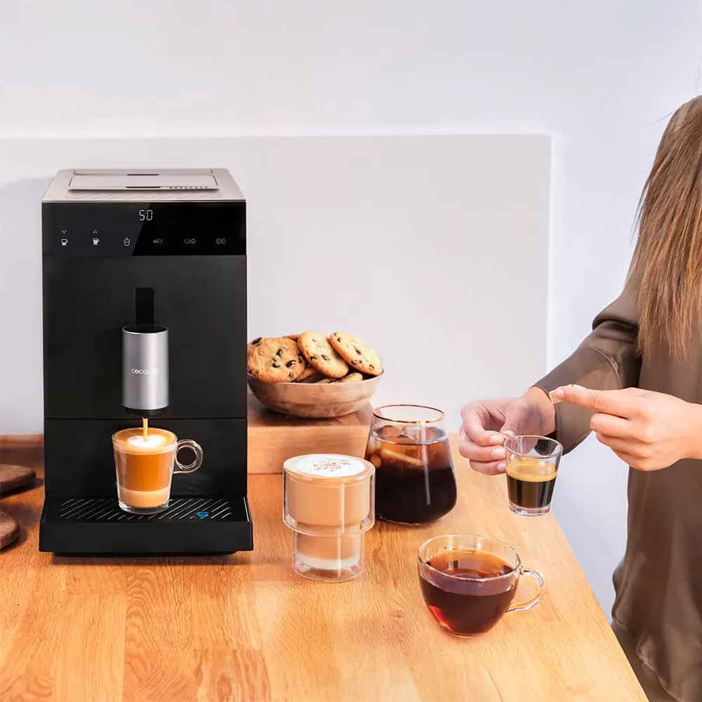 Cecotec Cremmaet Compact machine à café grains 19 bars