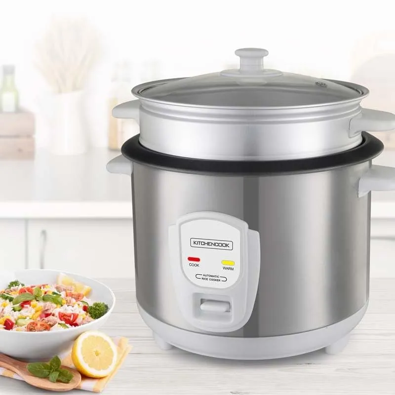 Kitchencook Japan X cuiseur à riz gris 1,8 L vapeur