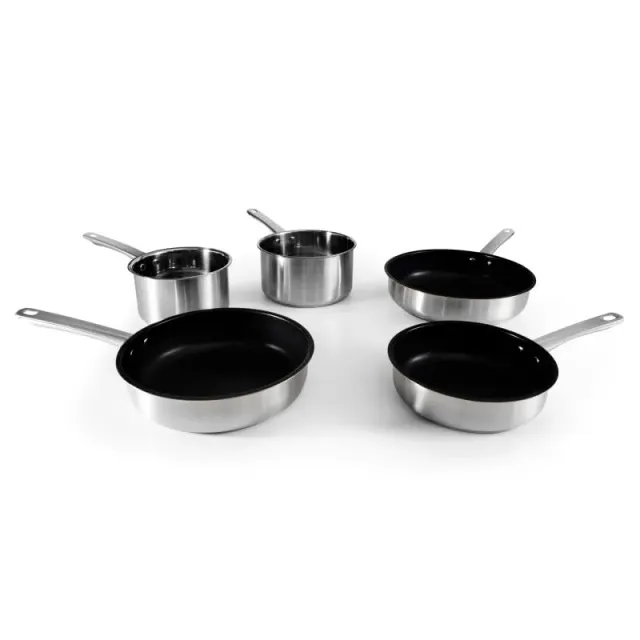Kitchencook Unlimited batterie 5 pièces inox induction
