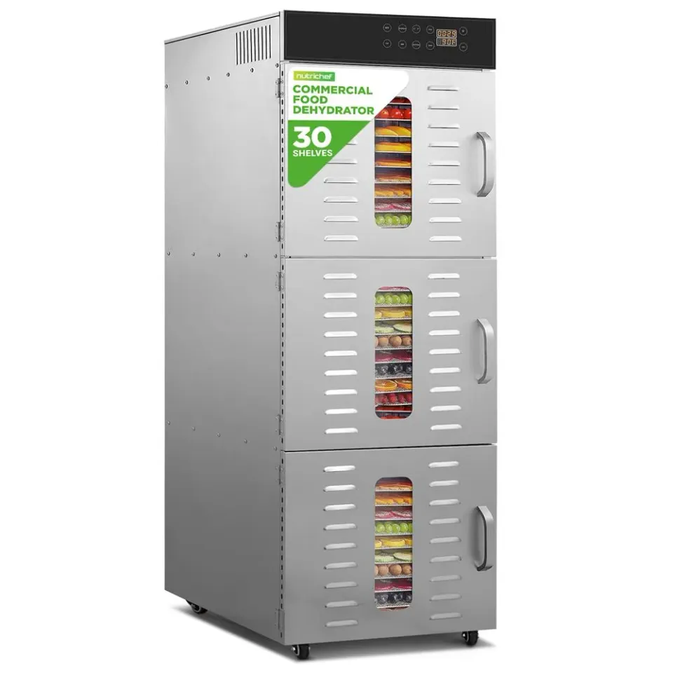 Nutrichef NCFD30S déshydrateur 30 plateaux inox