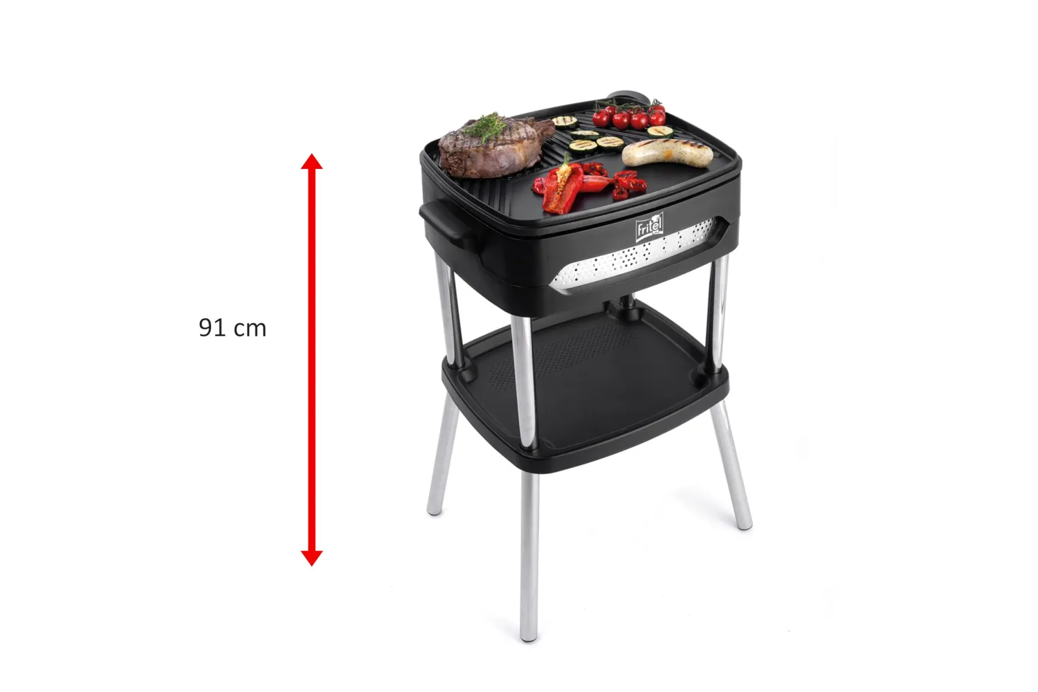 Fritel BBQ 3256 barbecue électrique 40x36 cm 2000 W