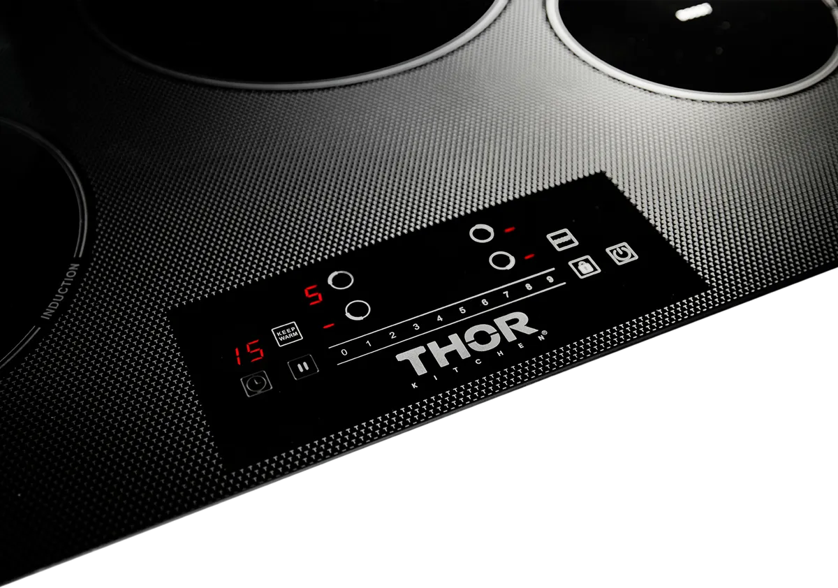 Thor Kitchen plaque induction 30 pouces 4 foyers tactile