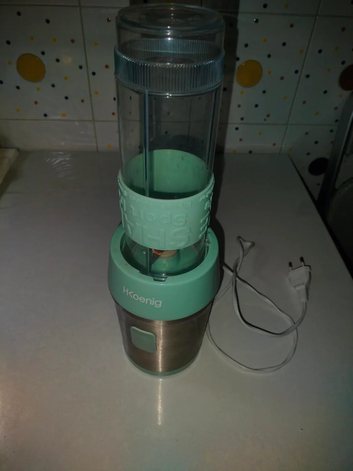 H.Koenig SMOO9 blender smoothie noir 570 ml