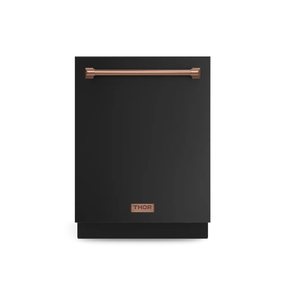 Thor Gordon Ramsay lave-vaisselle 24 pouces noir mat rosé