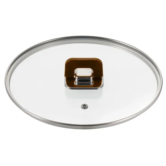 Nutrichef couvercle verre 24 cm pour cocotte 5 QT