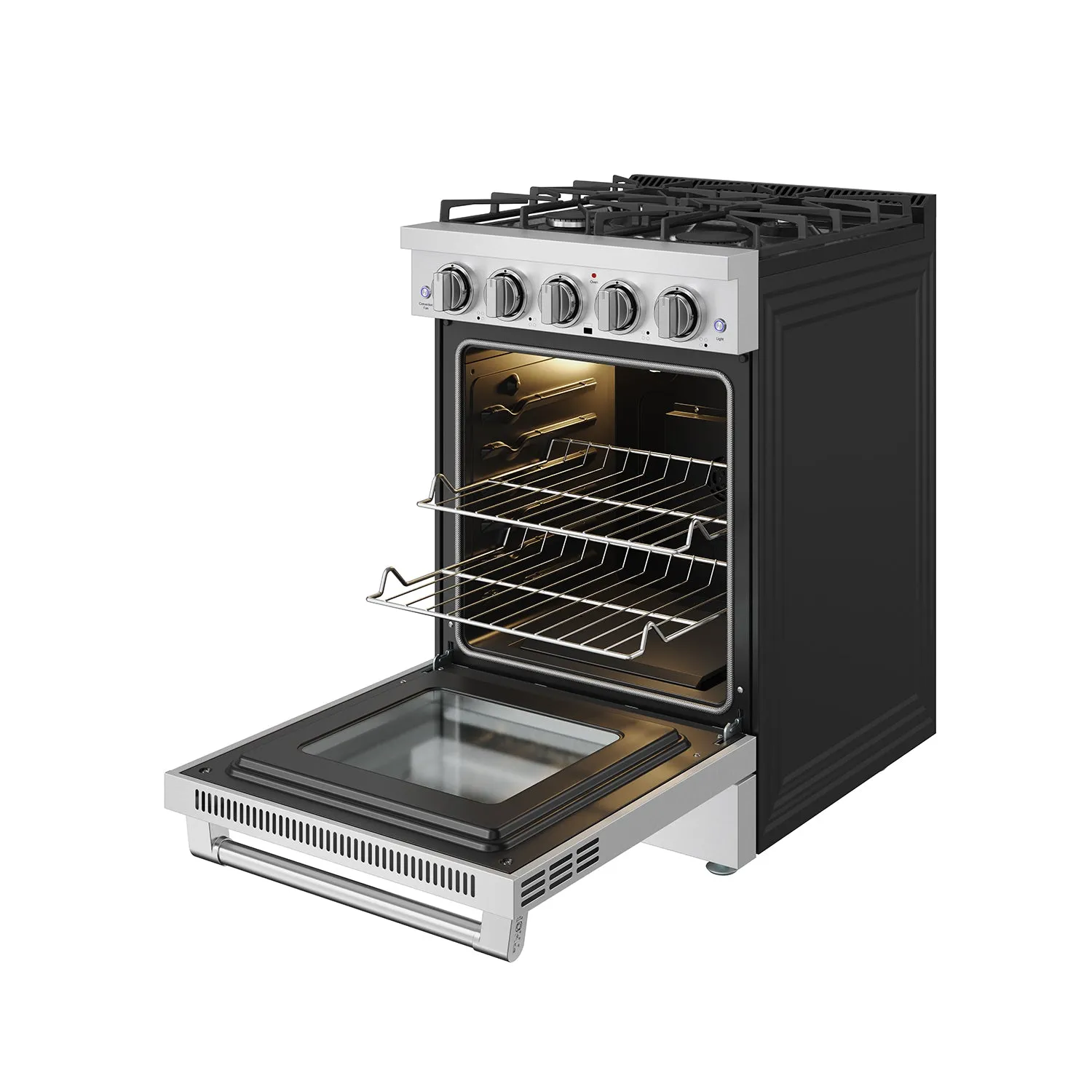 Thor S Series cuisinière gaz 24 pouces inox 4 feux