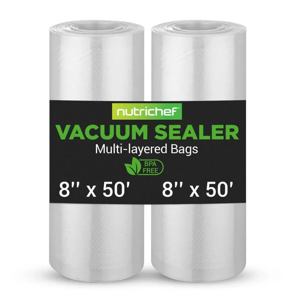Nutrichef Rouleaux Sous Vide 2 Rouleaux Sachets Multi-Couches