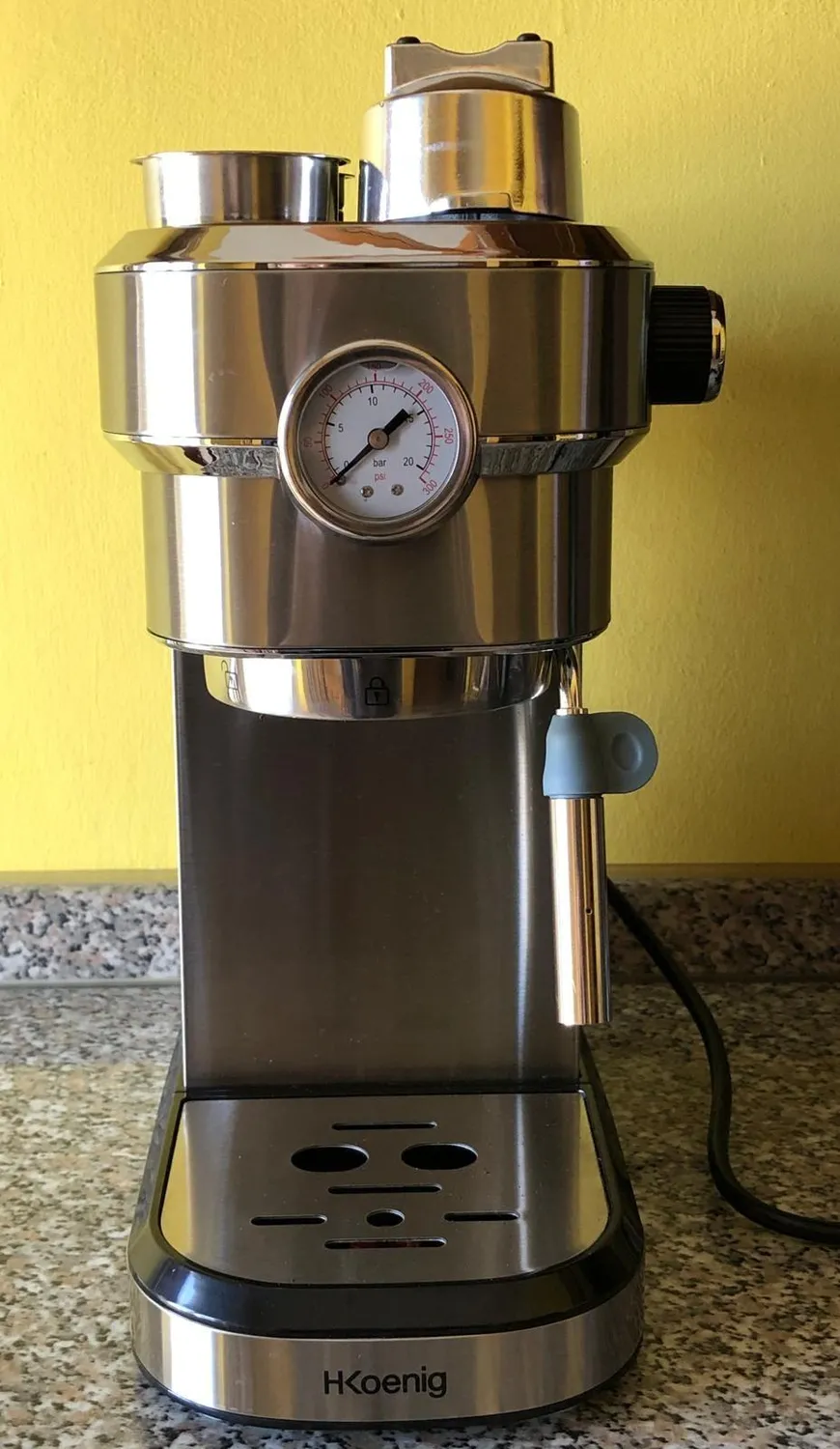 H.Koenig EXP820 machine expresso 20 bars inox 1,1 L