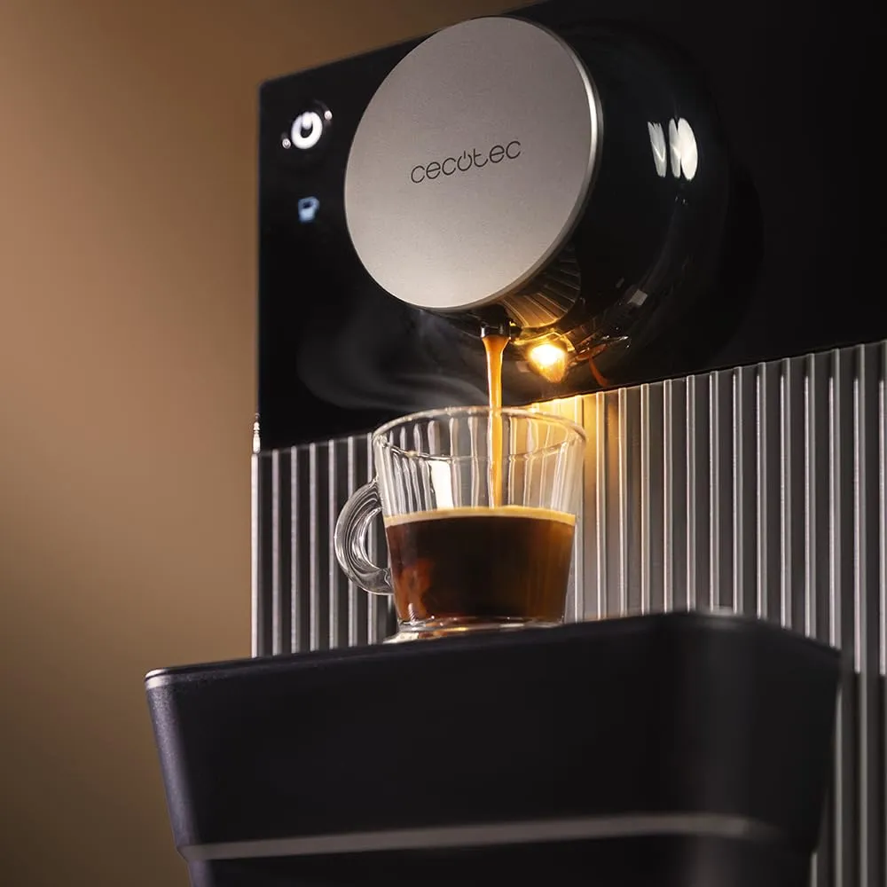 Cecotec Cremmaet Cube Red machine espresso broyeur 19 bars