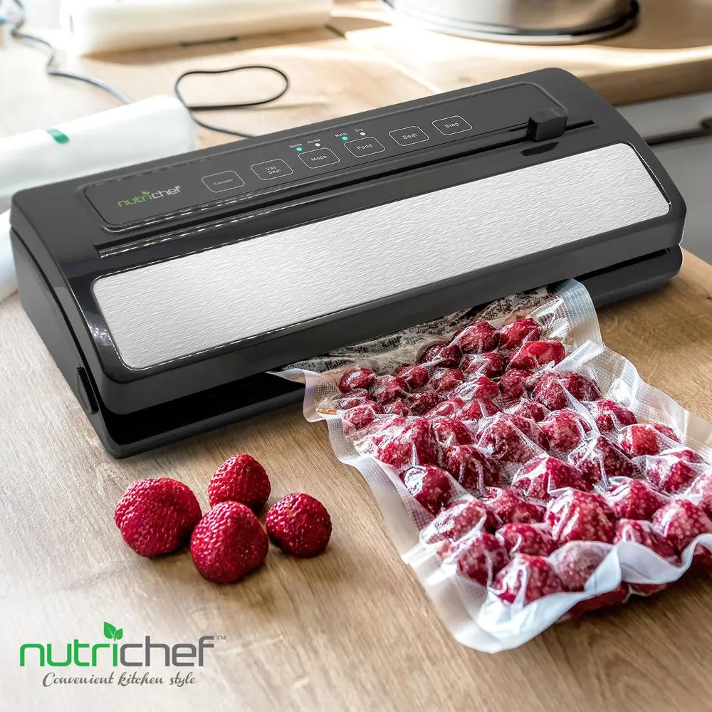 Nutrichef machine sous vide inox 110W sacs inclus
