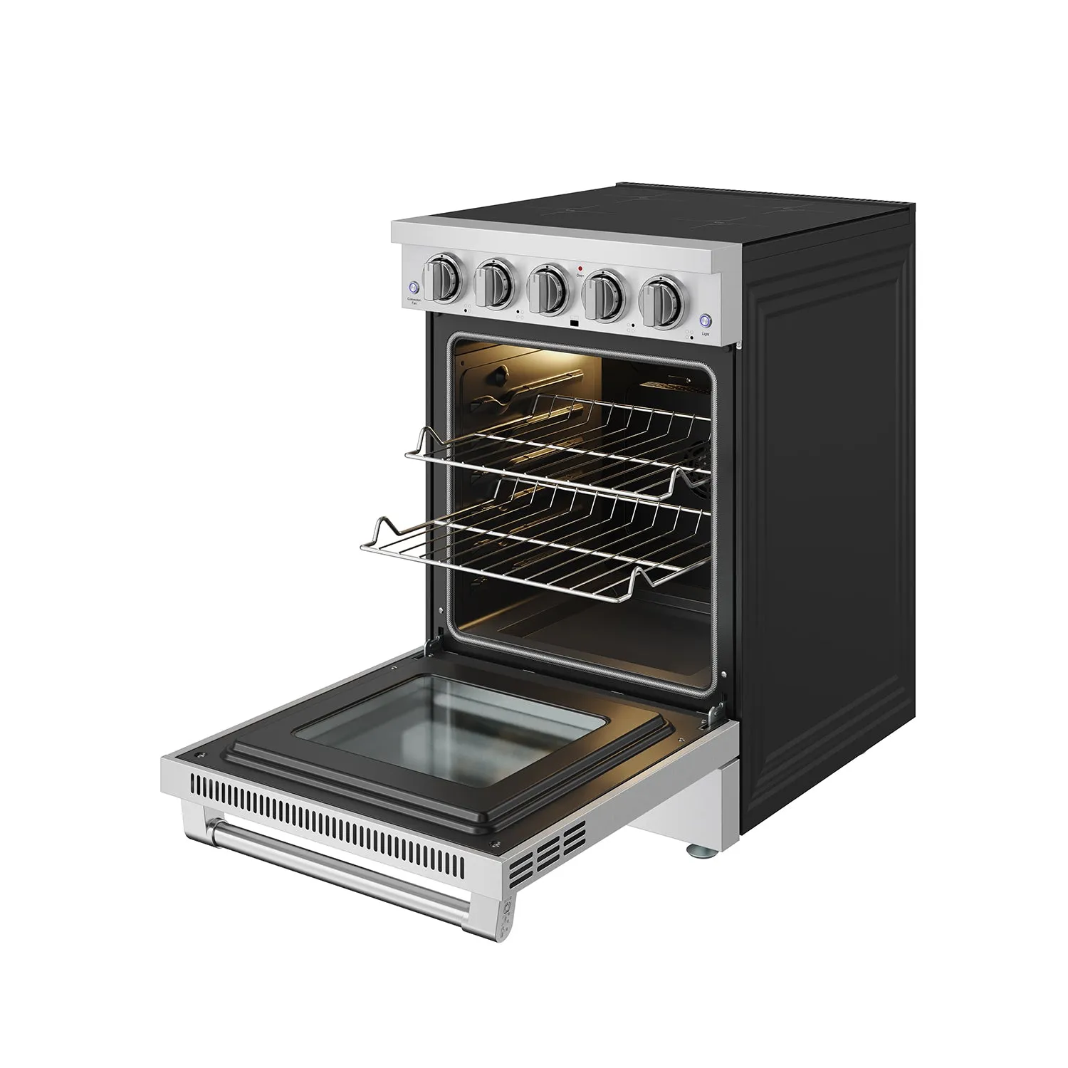 Thor S Series Professional 24 pouces cuisinière inox 4 foyers