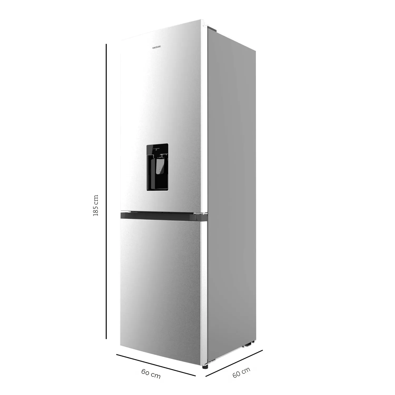 Cecotec Bolero CoolMarket 296 frigo combiné inox eau