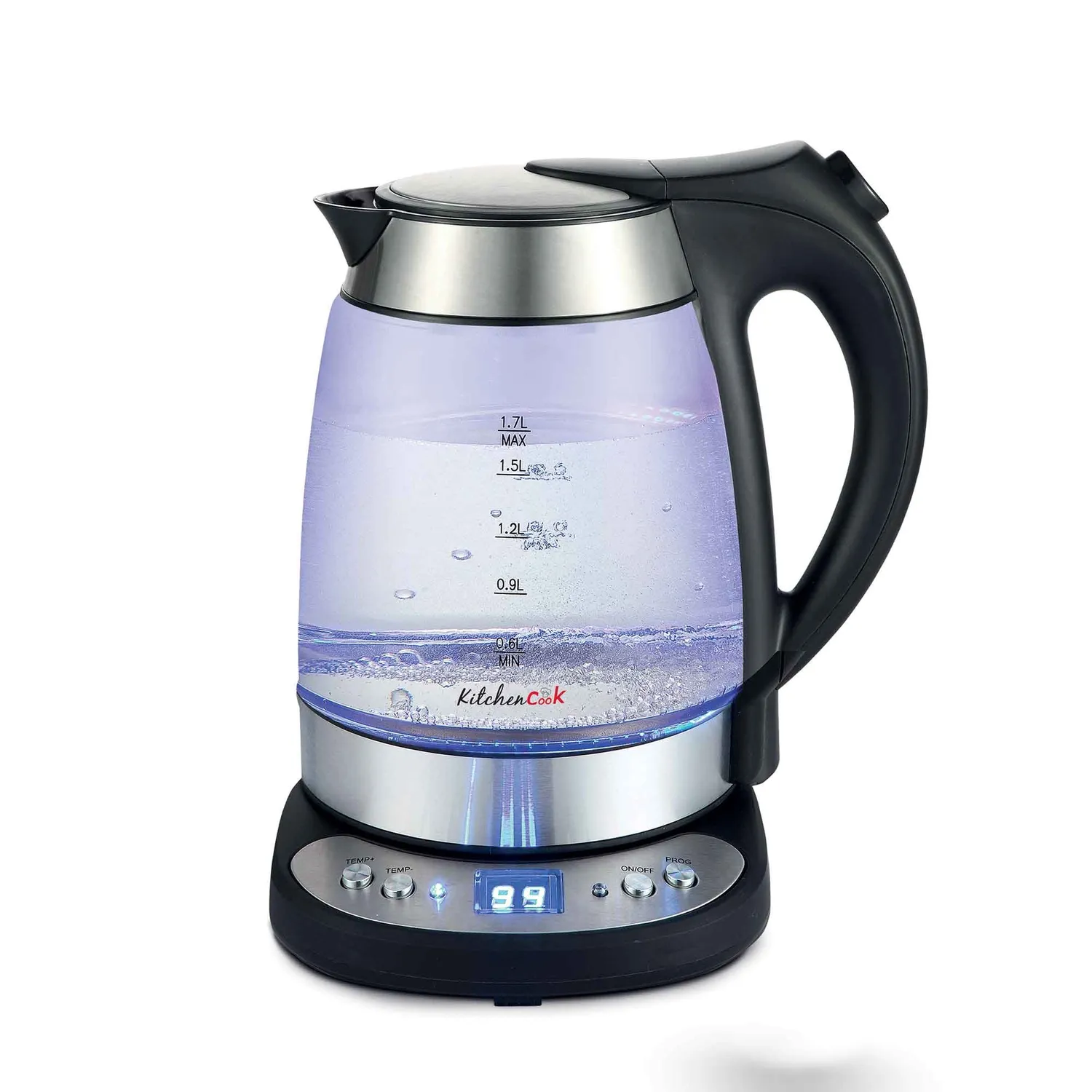 KITCHENCOOK Tea Time bouilloire programmable 1,7L 50-95°C