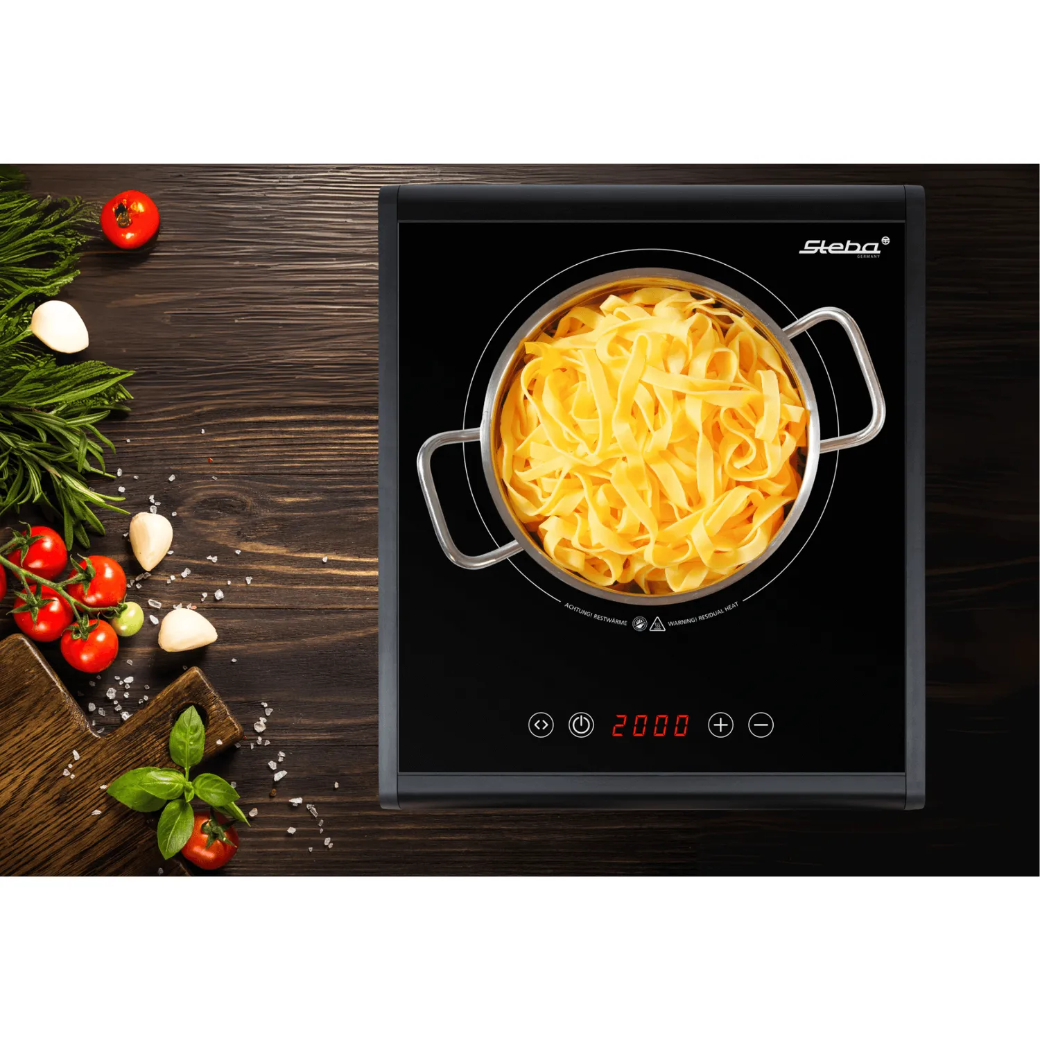 Steba HK 25 plaque vitrocéramique 2000W tactile