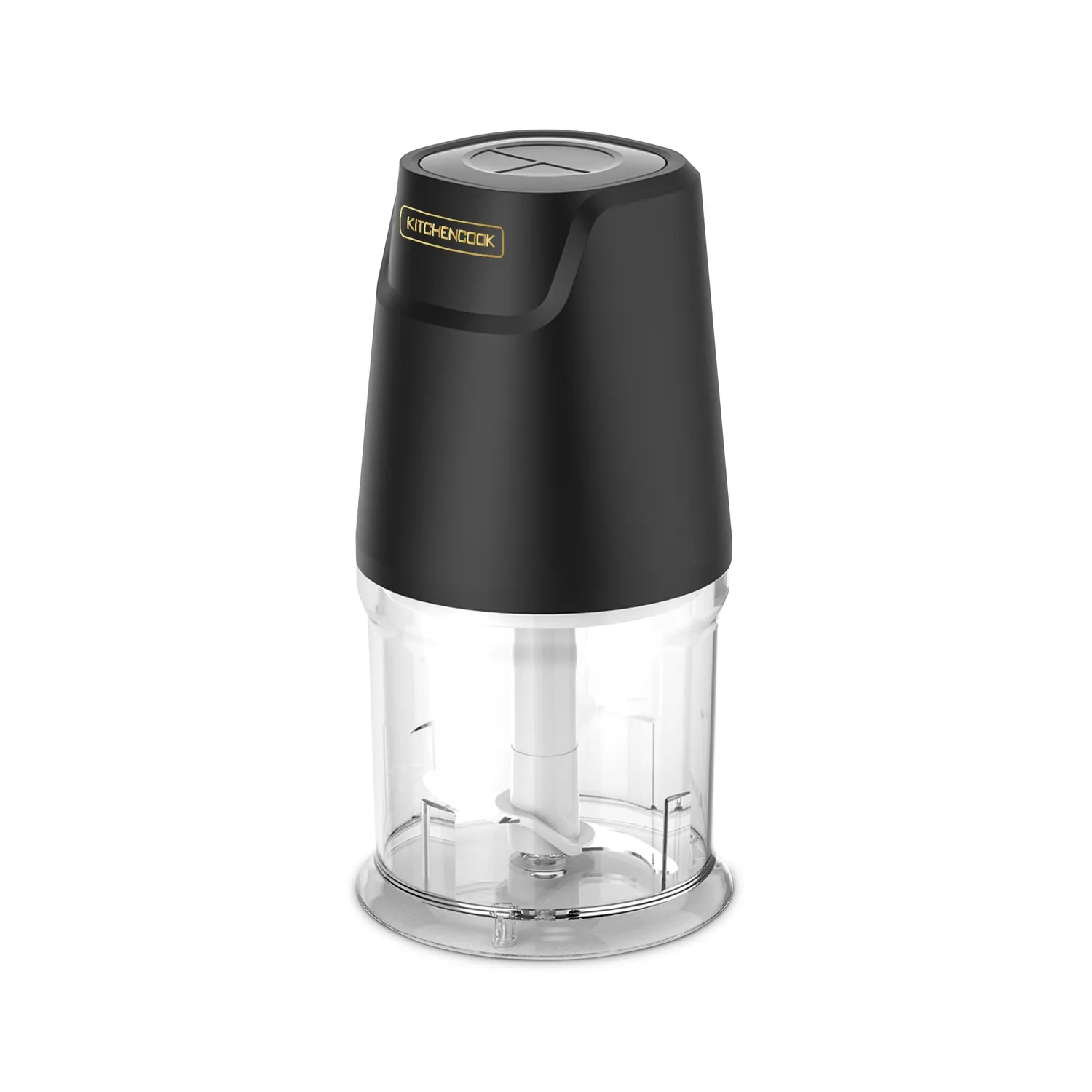 Kitchencook Matt Pod mini hachoir noir 300 W 2 lames