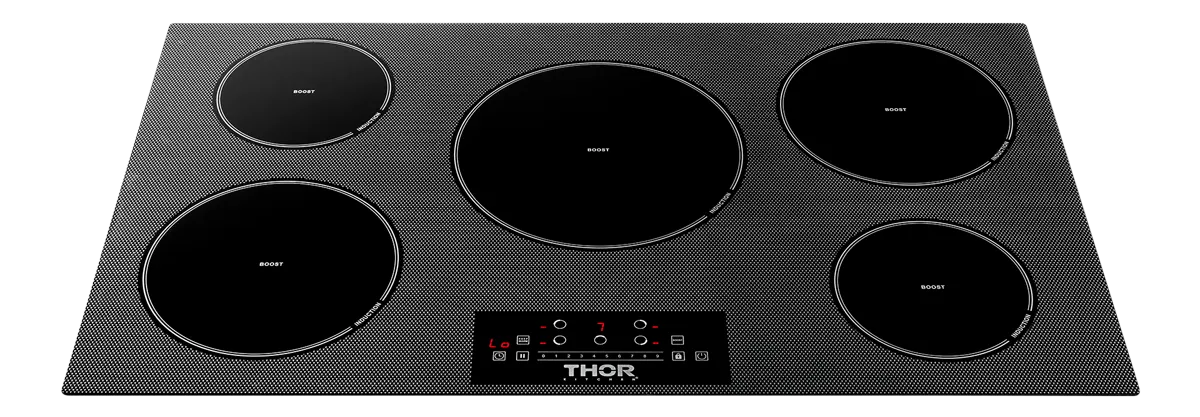 Thor plaque induction encastrable 90 cm 5 foyers