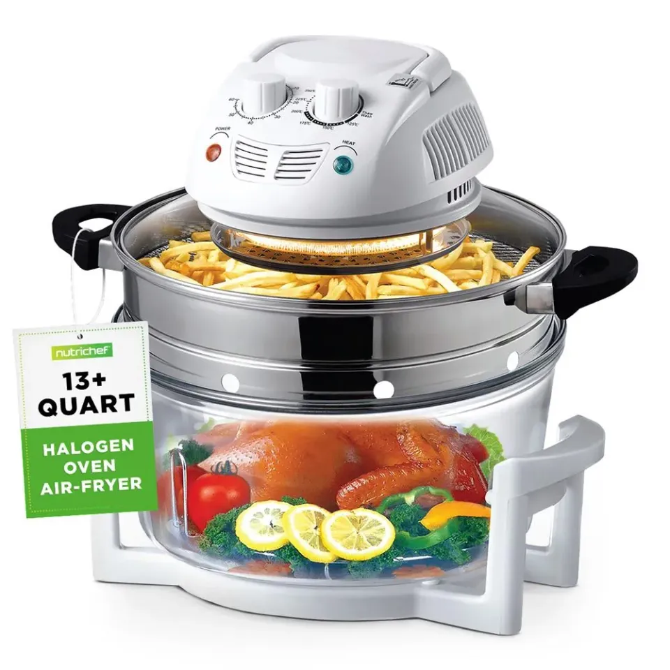 Nutrichef AZPKAIRFR48 four halogène air fryer 12L 1200W