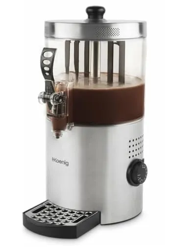 H.Koenig SHK800 distributeur chocolat chaud 3 L inox