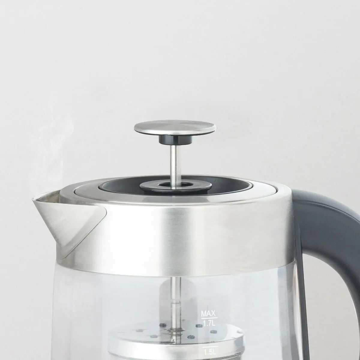 H.Koenig TI700 théière bouilloire verre 1,7 L thermostat