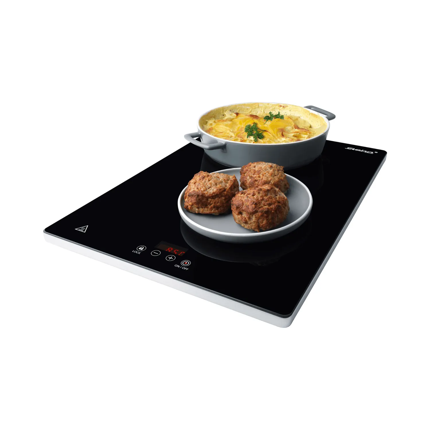 Steba WP 230 ECO plaque chauffante verre 38x30 cm