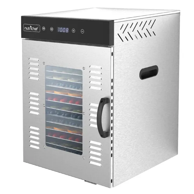 Nutrichef NCFD16X déshydrateur 16 plateaux inox 1500W
