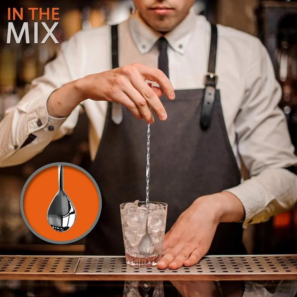 Nutrichef set shaker cocktail inox 15 pièces