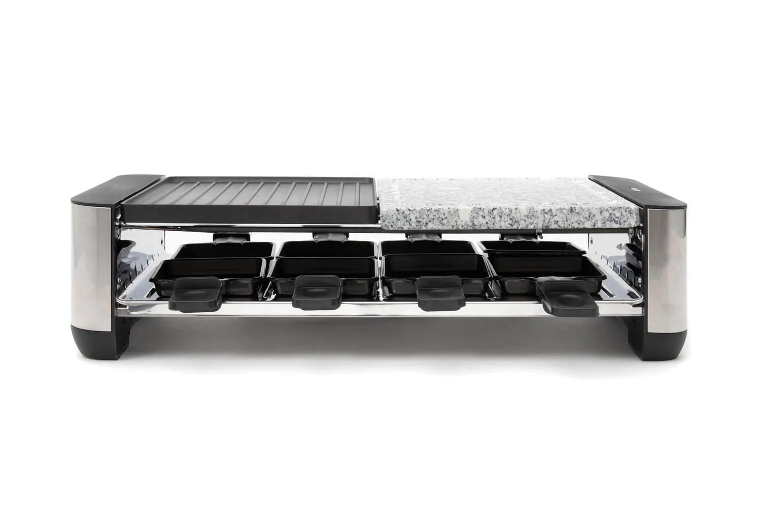 Fritel RSG 3280 raclette grill pierrade 8 poêlons 1400W