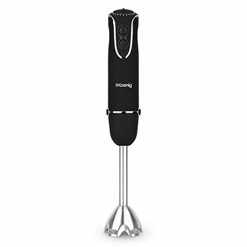 H.Koenig MIX75 mixeur plongeant 3 en 1 inox 850 W