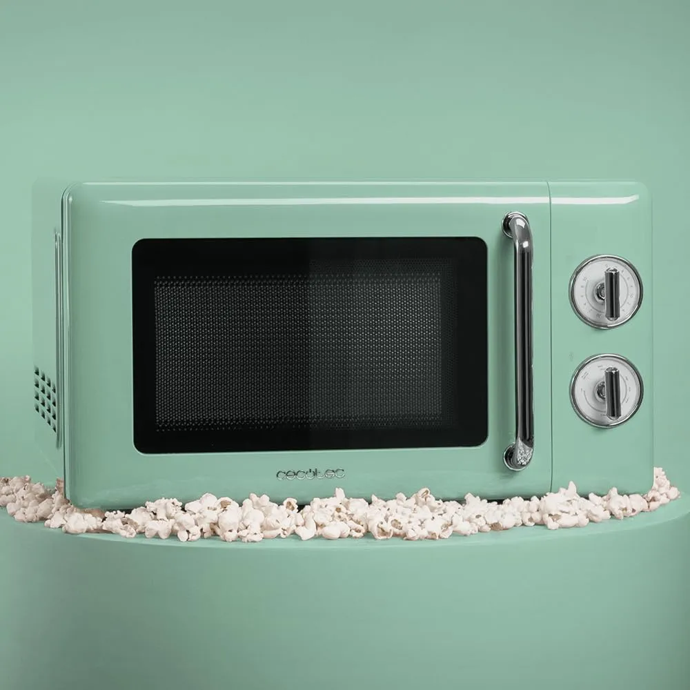 Cecotec ProClean 3010 micro-ondes 20L rétro vert