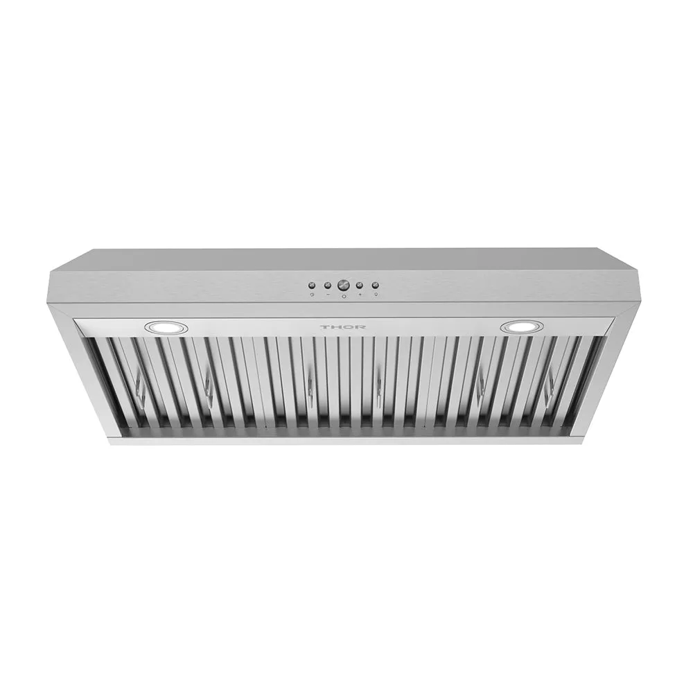 Thor 36 pouces hotte encastrable inox 480 CFM