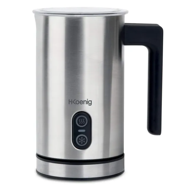 H.Koenig MLK8 mousseur à lait 0,24L inox chaud froid