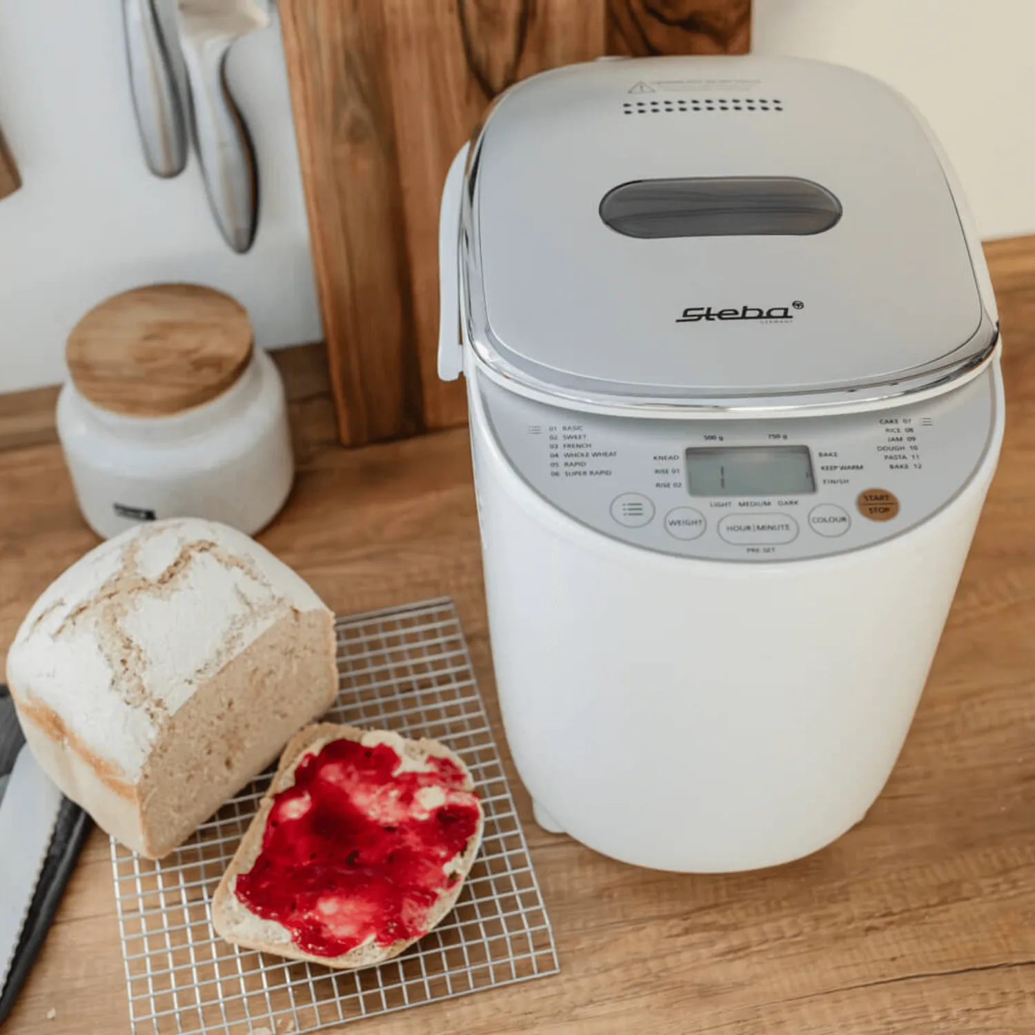 Steba BM 3 machine à pain 750 g 12 programmes