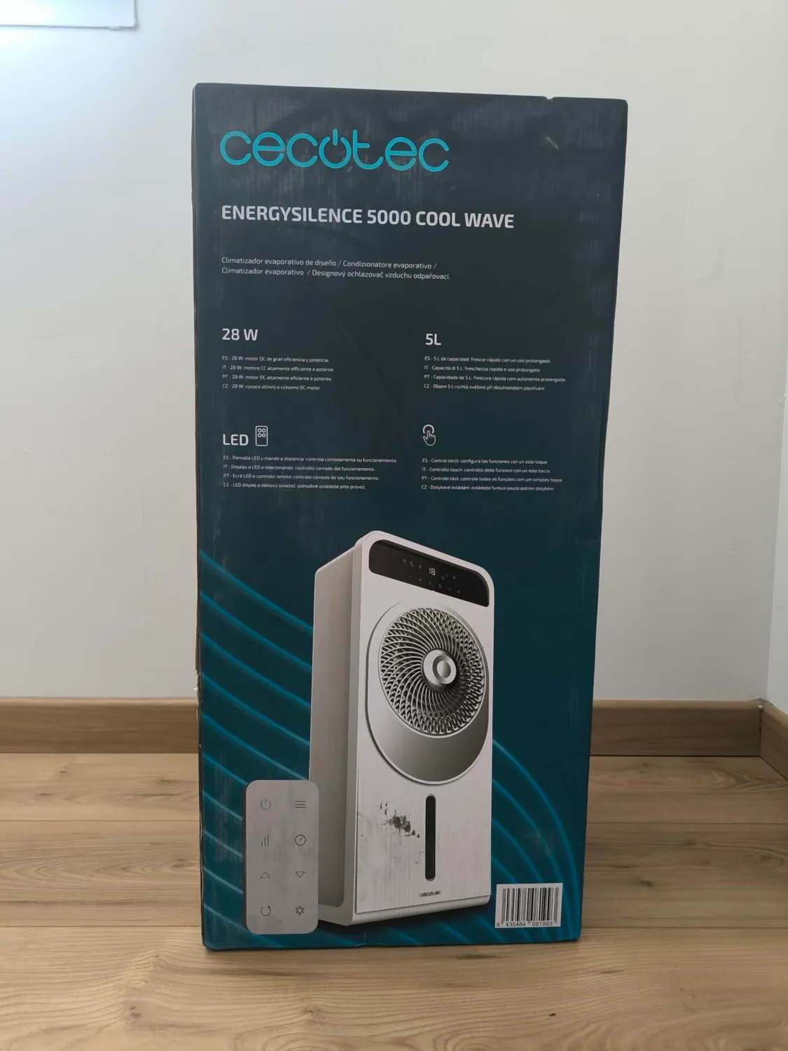 Cecotec EnergySilence 5000 Cool Wave rafraîchisseur d'air 3,5 L
