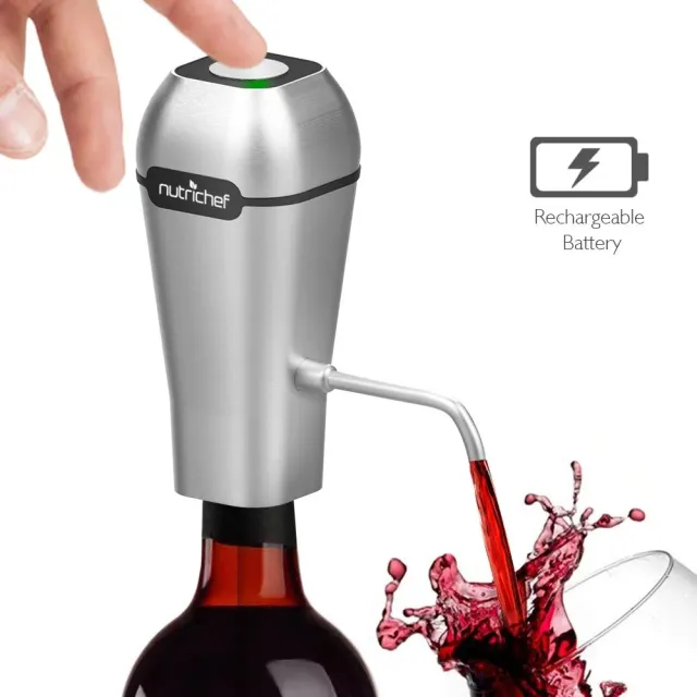 Nutrichef pompe aératrice à vin électrique rechargeable USB
