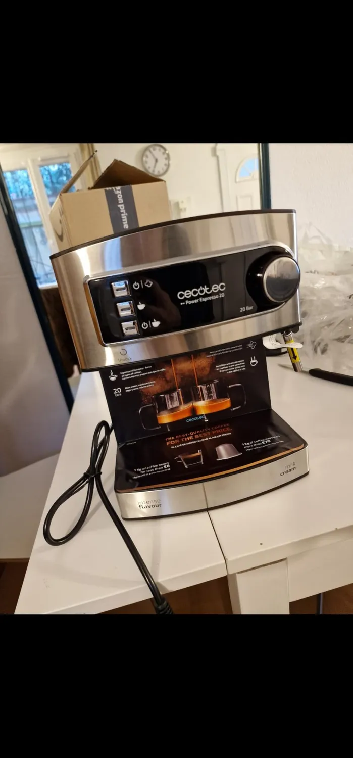 Cecotec Power Espresso 20 Barista Pro machine à café 20 bars