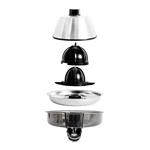 Kitchencook Presspod presse-agrumes noir mat filtre acier