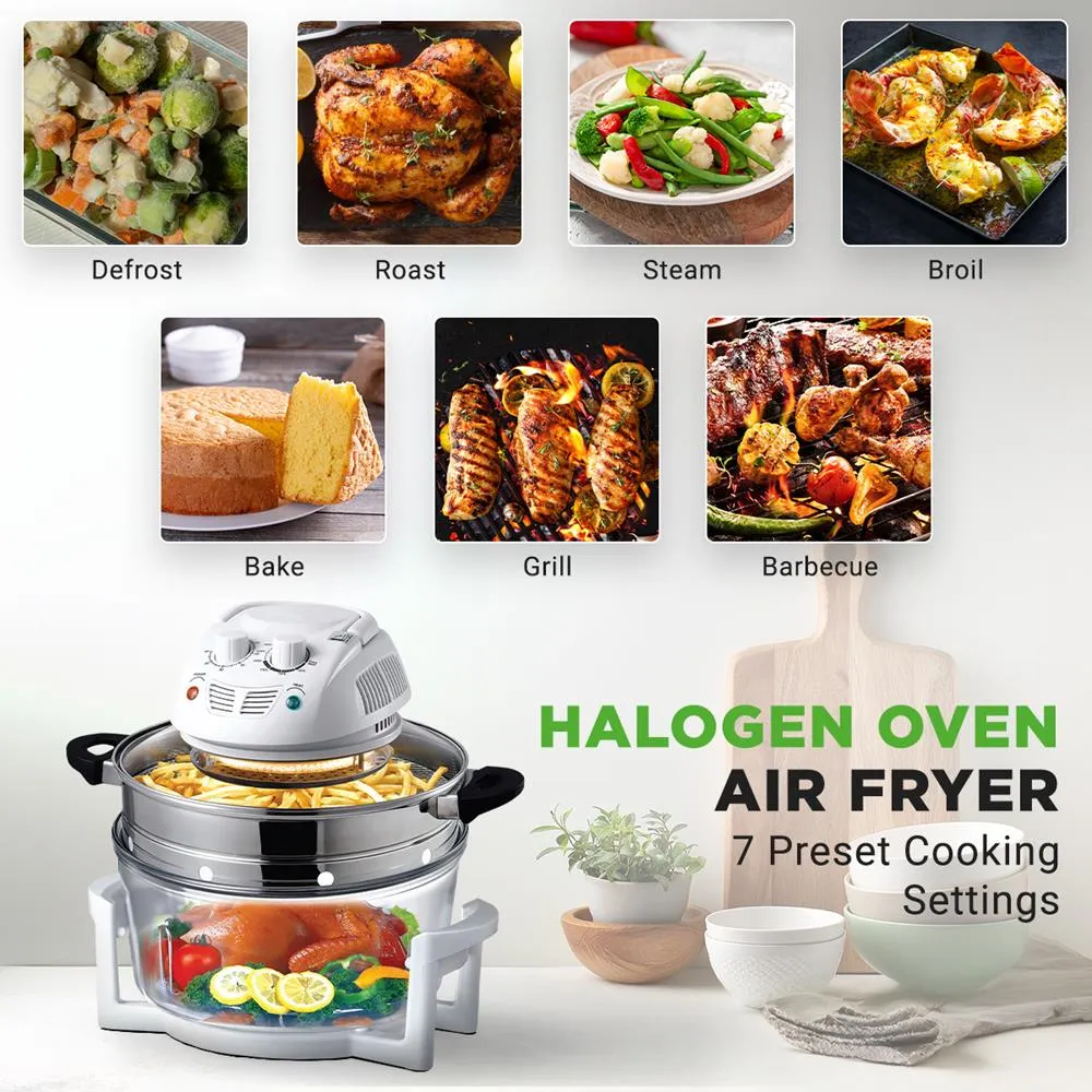 Nutrichef AZPKAIRFR48 four halogène air fryer 12L 1200W