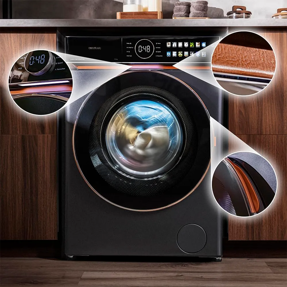 Cecotec Bolero DressCode 12980 lave-linge 12 kg acier